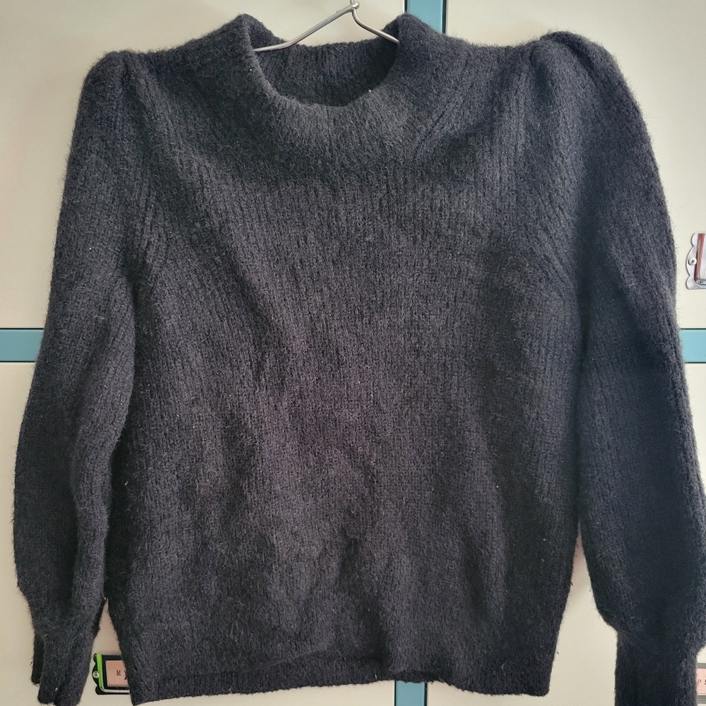 Madewell puff sleeve sweater